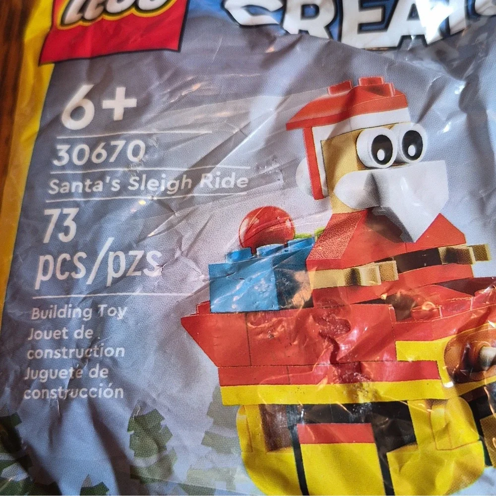 LEGO Creator 30670 Santa's Sleigh Ride Seasonal Polybag 73 pcs Age 6+